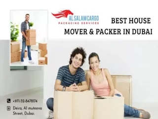 Best House Movers and Packers in Dubai