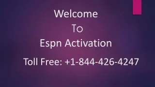 Espn Activation