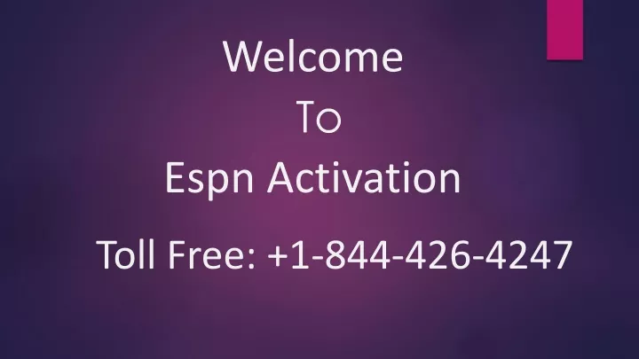 welcome to espn activation
