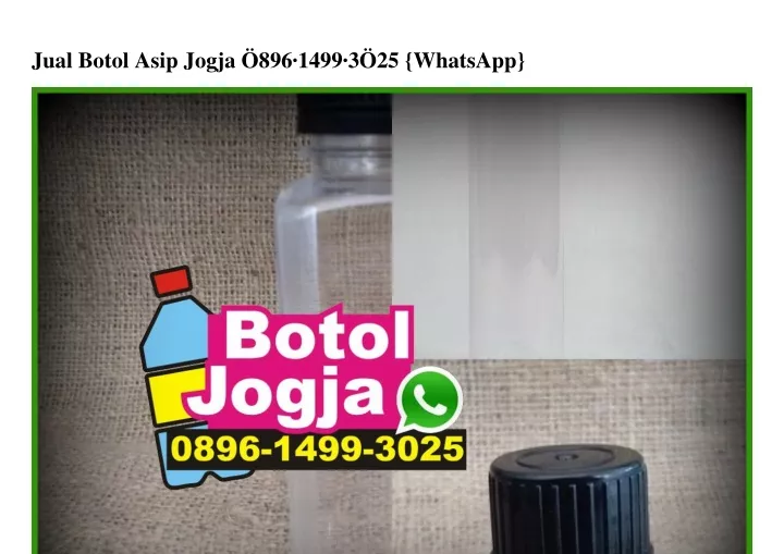 jual botol asip jogja 896 1499 3 25 whatsapp