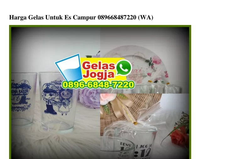 harga gelas untuk es campur 089668487220 wa