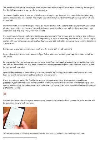 the article listed below can instruct you some