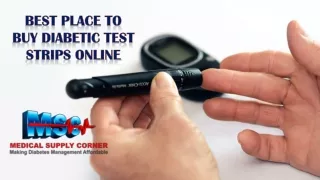 Best Place to Buy Diabetic Test Strips Online