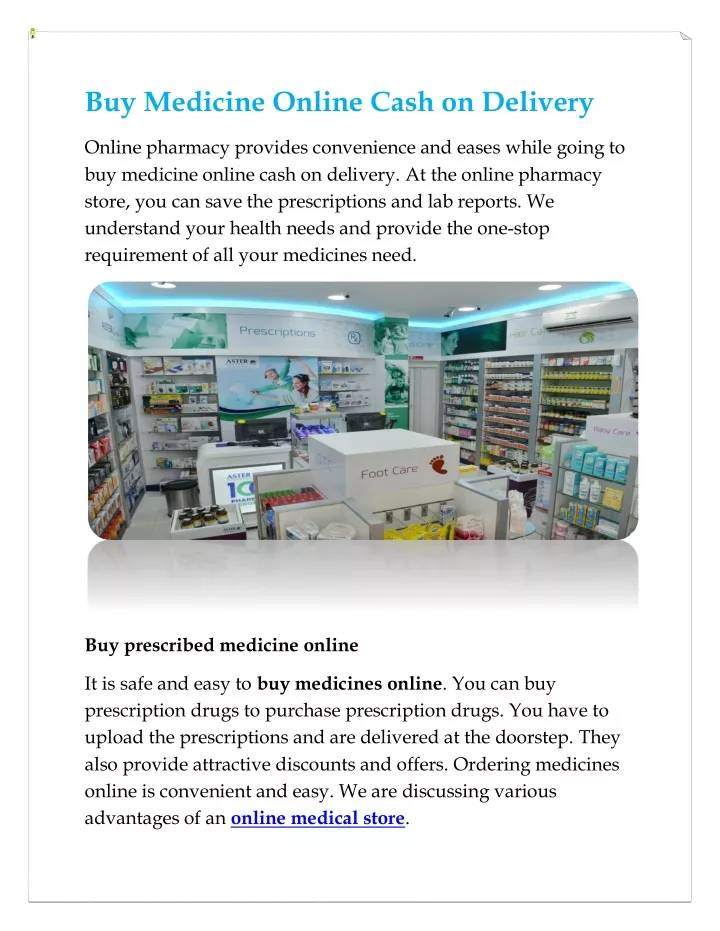 buy medicine online cash on delivery