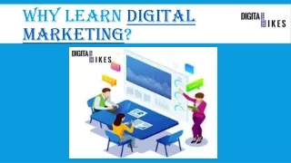 Why Learn Digital Marketing
