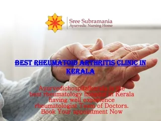Famous Rheumatologist in Kerala