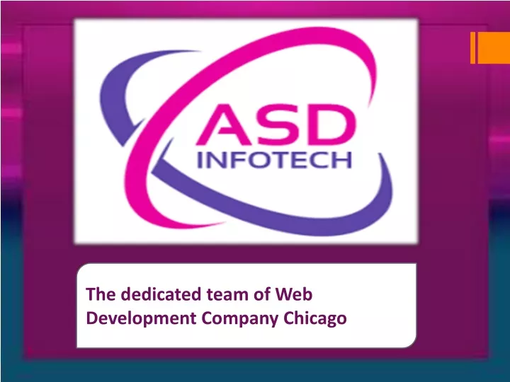 the dedicated team of web development company