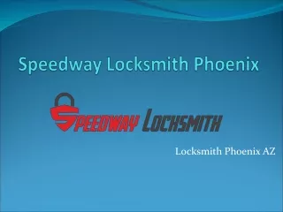 Locksmith Phoenix AZ