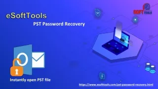 eSoftTools PST Password Recovery