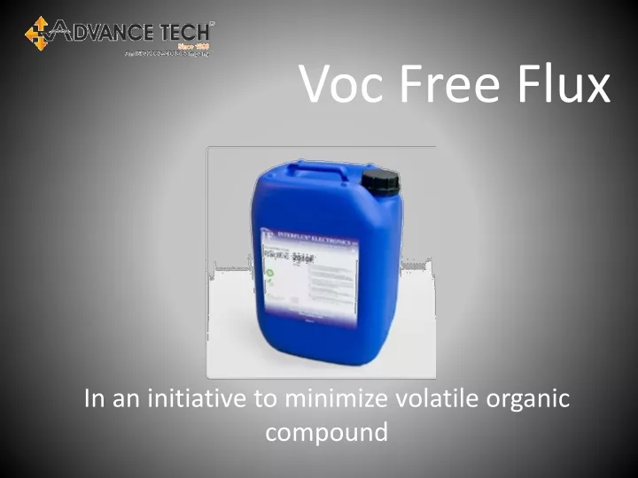 voc free f lux