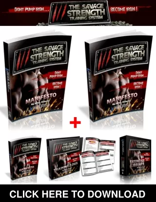 The Savage Strength Training System PDF, eBook by Mike Gillette