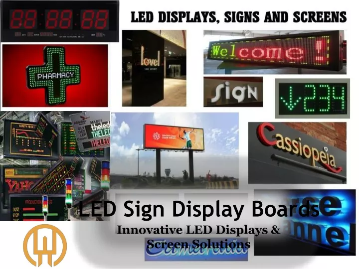 led sign display boards