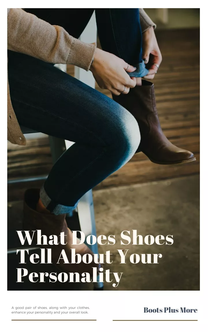 what does shoes tell about your personality