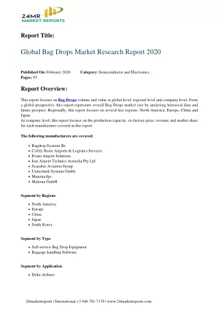 report title
