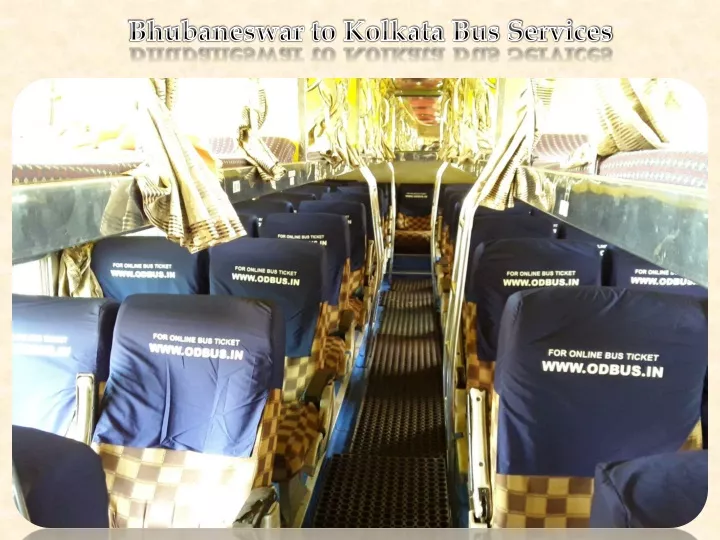bhubaneswar to kolkata bus services