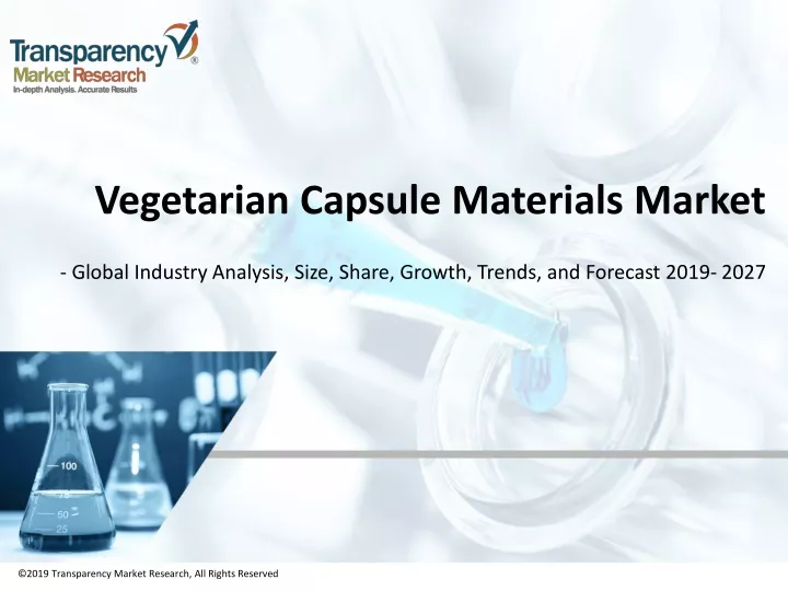 vegetarian capsule materials market