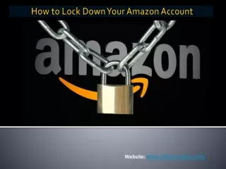 How to Lock Down Your Amazon Account