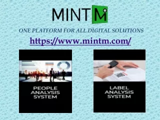Mintm-One platform for all digital solutions