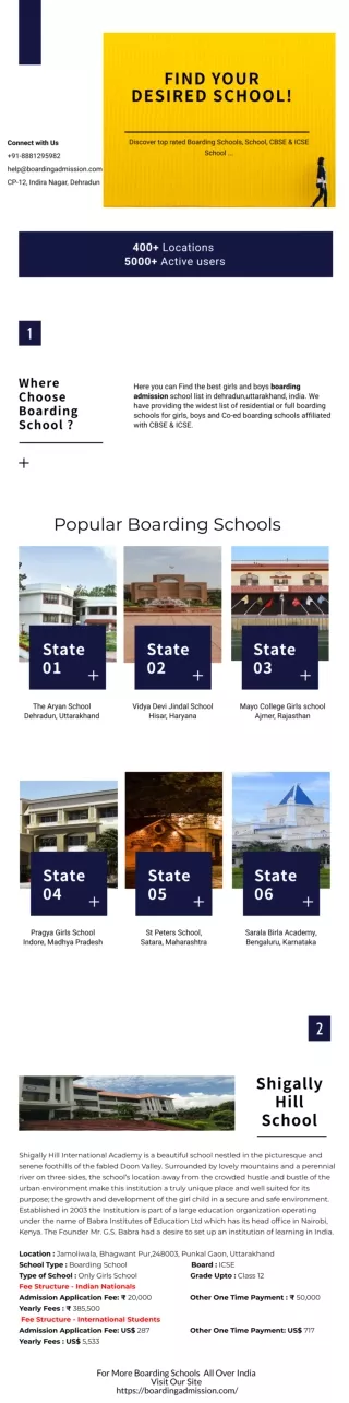 Boarding Schools in Uttarakhand