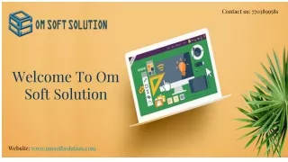 website designing company in Delhi |Om Soft Solution