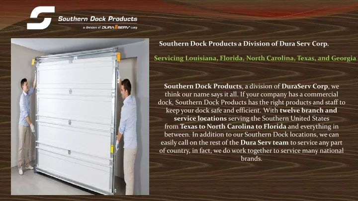 southern dock products a division of dura serv