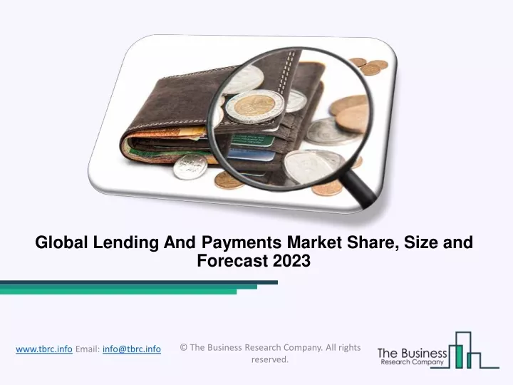 global lending and payments market share size