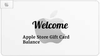 Check Apple Gift Card Balance | Apple Store Balance | Webde Apple