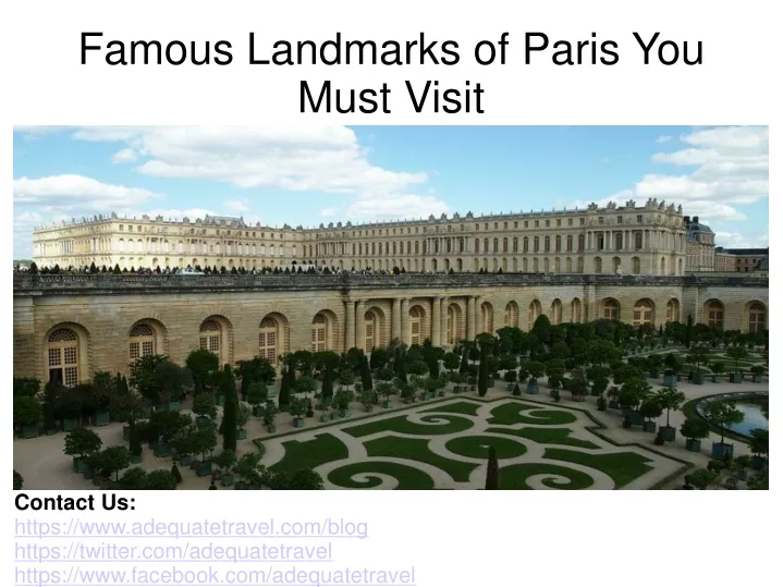 famous landmarks of paris you must visit