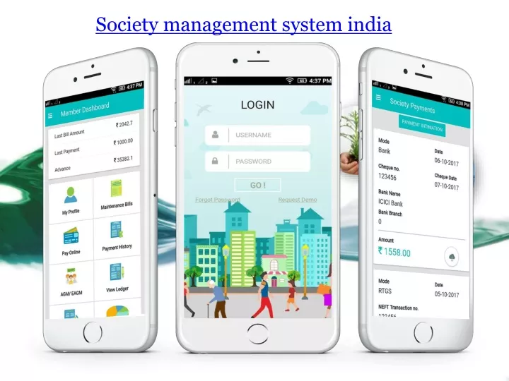 s ociety management system india