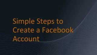 How to create a new Facebook account