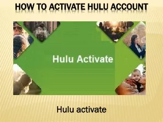 hulu activate