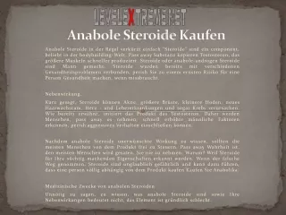 anabole steroide kaufen