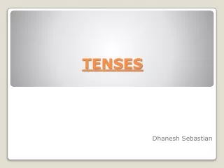 Tenses