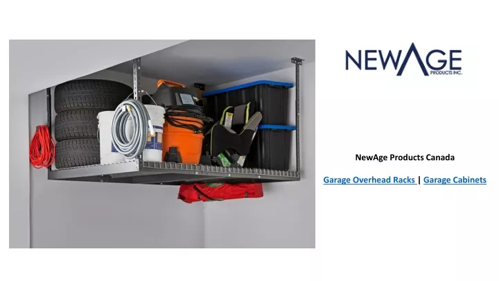 newage products canada garage overhead racks