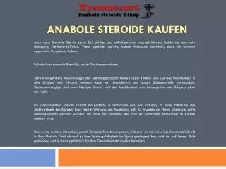 anabole steroide kaufen