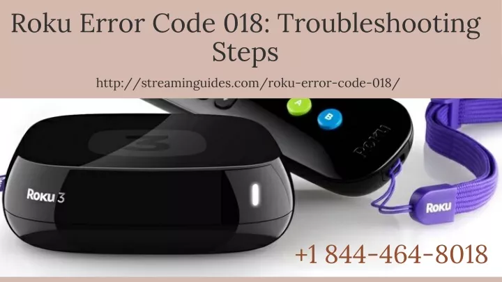 roku error code 018 troubleshooting steps
