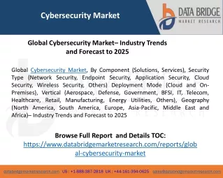 cybersecurity market