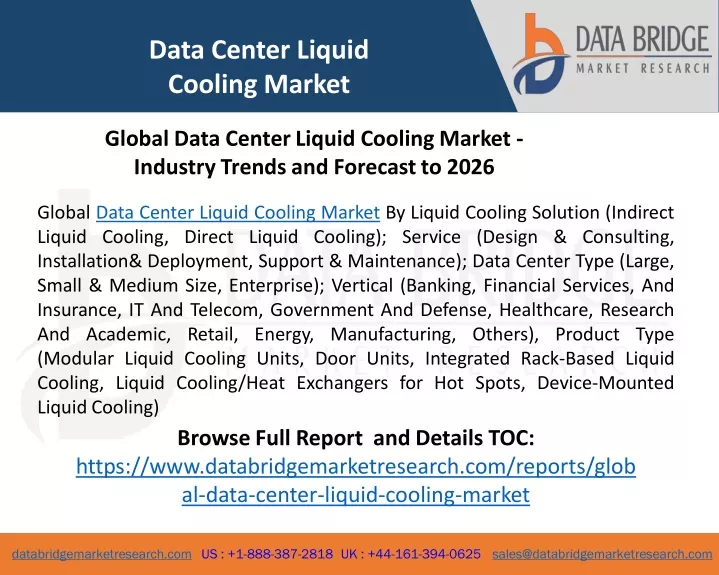 data center liquid cooling market
