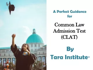 common law admission test clat