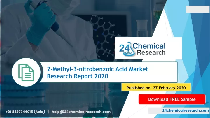 2 methyl 3 nitrobenzoic acid market research