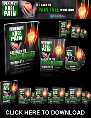 Fix My Knee Pain PDF, eBook by Rick Kaselj