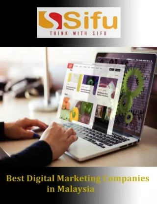 Best Digital Marketing Companies in Malaysia