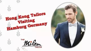Bespoke Tailor Hamburg | Doorstep Tailor Hamburg Germany