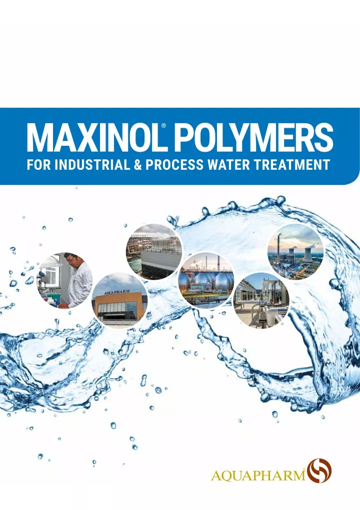 maxinol for industrial process water treatment