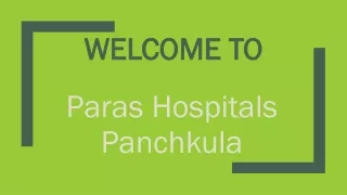 Specialized health care in Panchkula