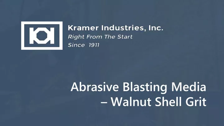 abrasive blasting media walnut shell grit