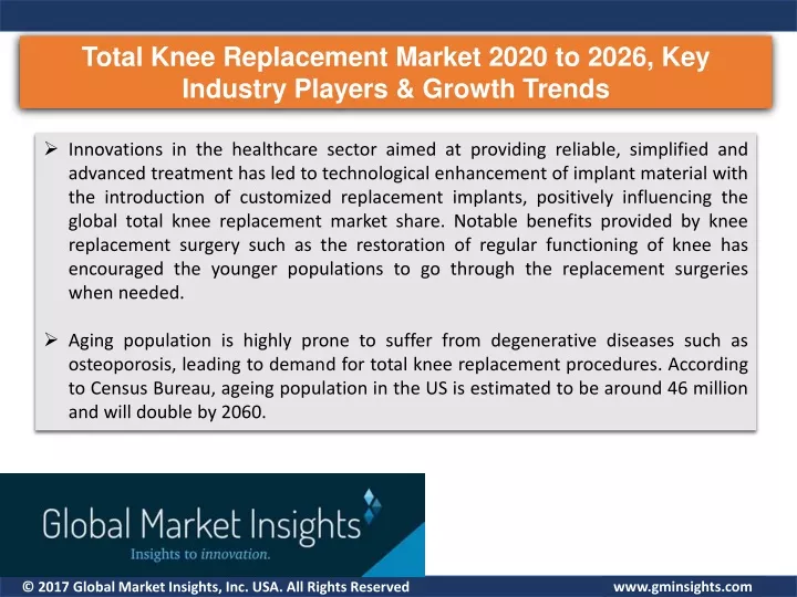 total knee replacement market 2020 to 2026