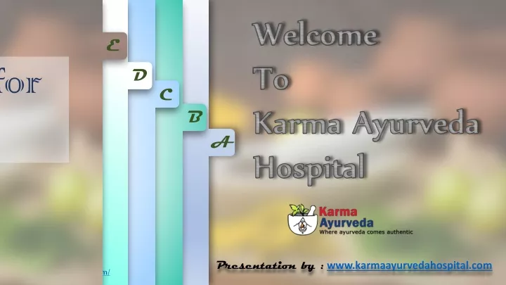 welcome to karma ayurveda hospital