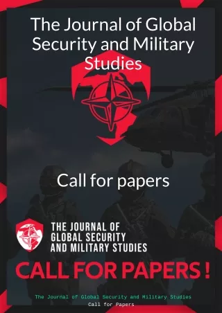 The journal of global security and military studies