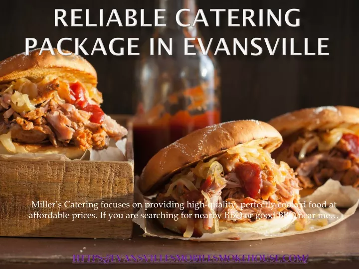 reliable catering package in evansville
